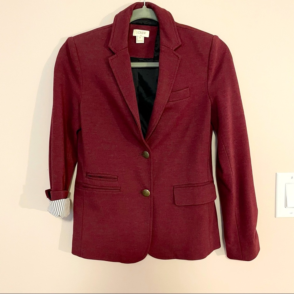 J.crew fitted blazer